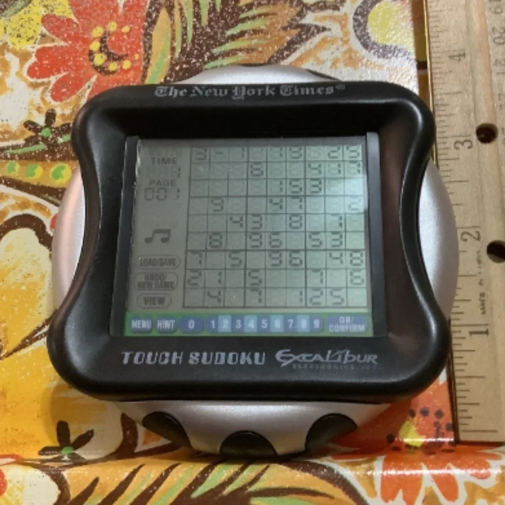 New York Times Excalibur Electronic Sudoku Game